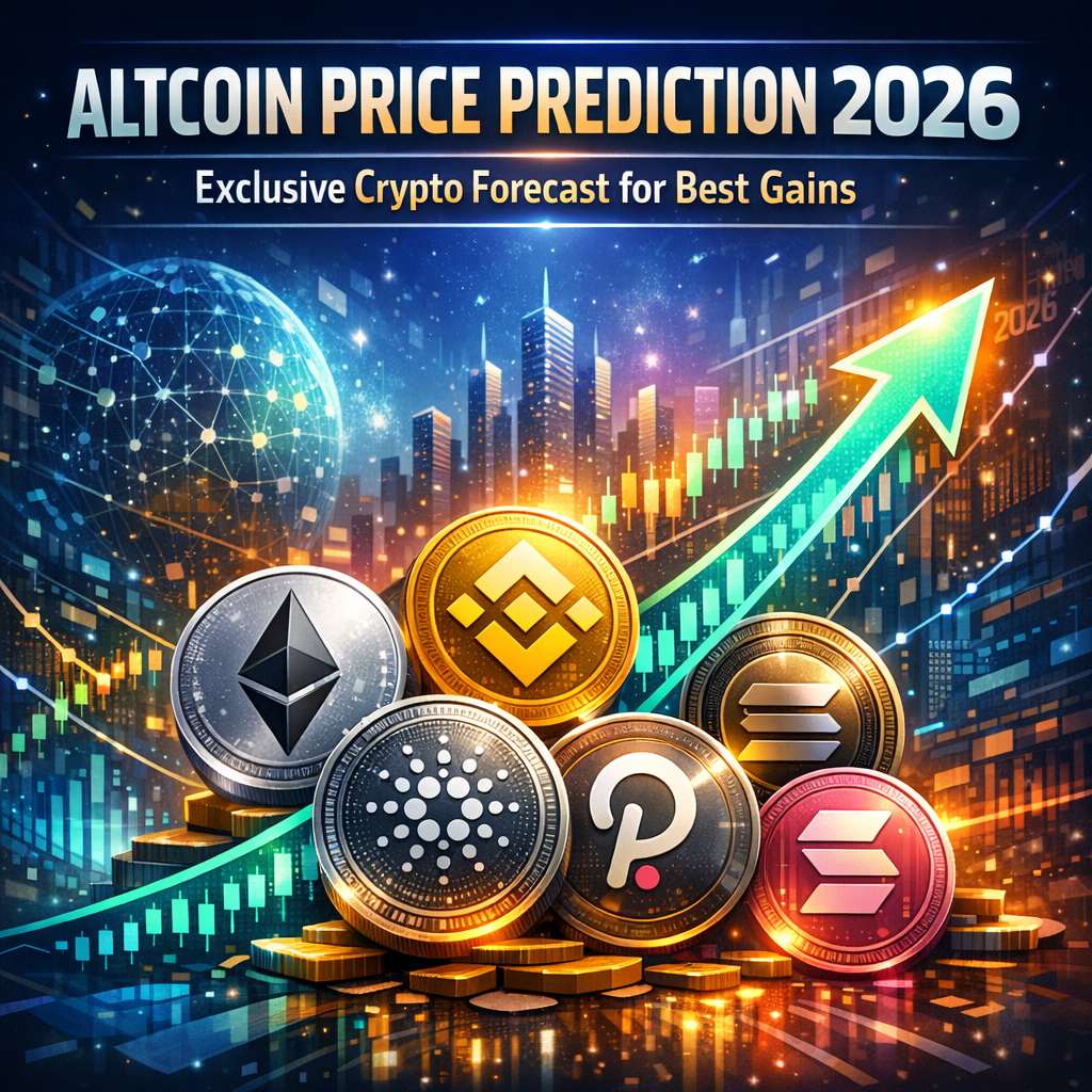 Illustration of Altcoin Price Prediction 2026: Exclusive Crypto Forecast for Best Gains