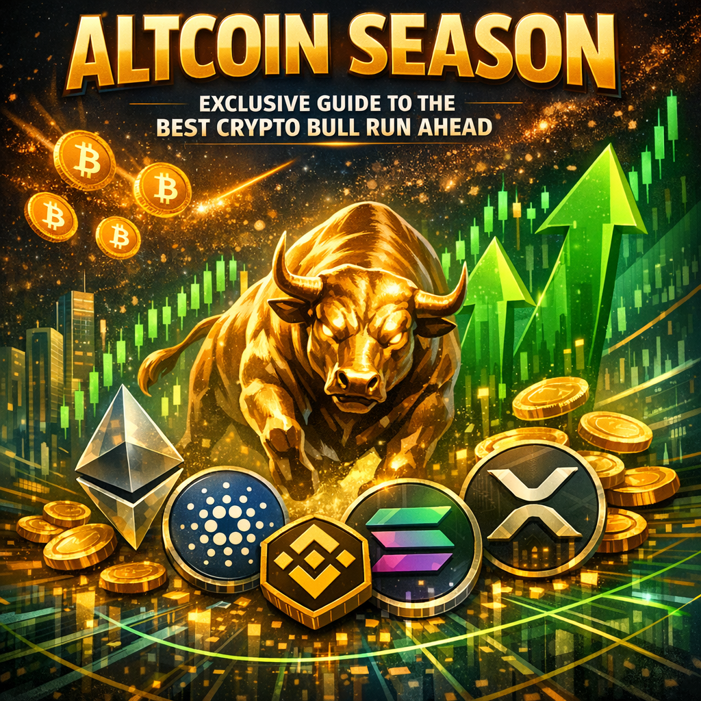 Illustration of Altcoin Season: Exclusive Guide to the Best Crypto Bull Run Ahead