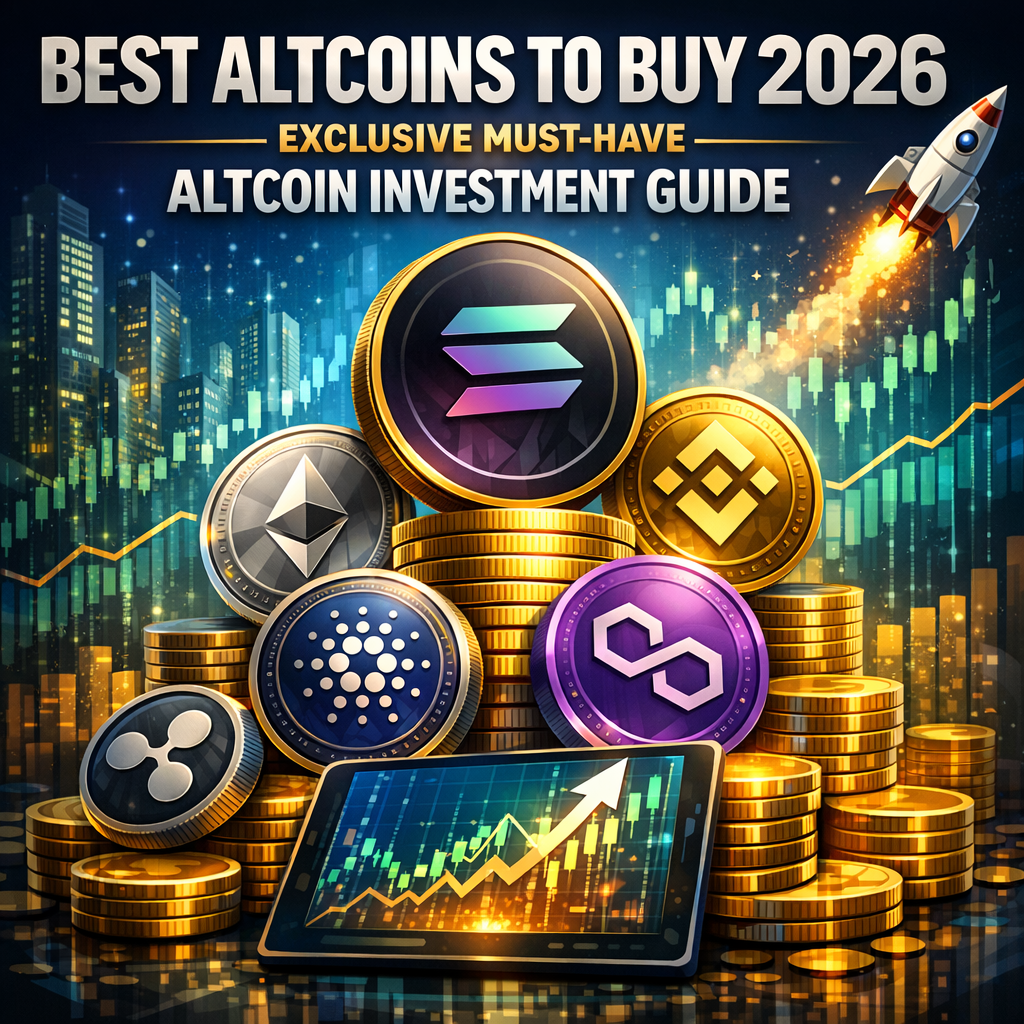 Illustration of Best Altcoins to Buy 2026: Exclusive Must-Have Altcoin Investment Guide