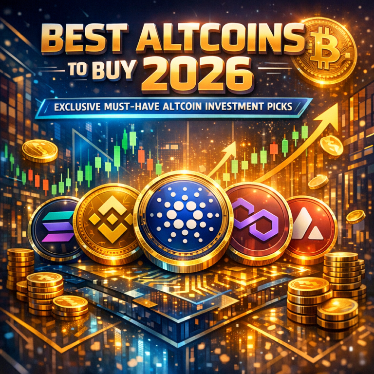 Illustration of Best Altcoins to Buy 2026: Exclusive Must-Have Altcoin Investment Picks