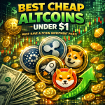 Illustration of Best Cheap Altcoins Under $1: Must-Have Altcoin Investment Picks
