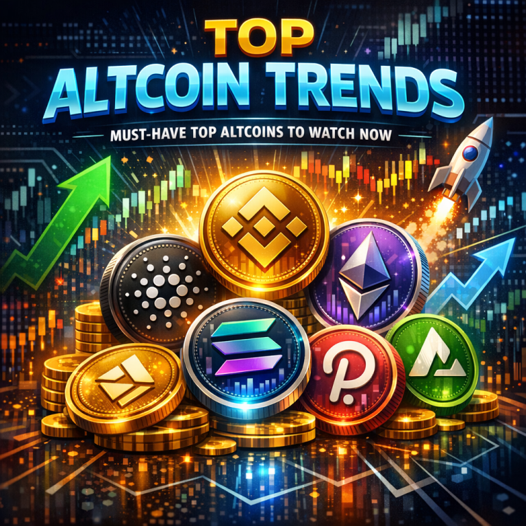 Illustration of Top Altcoin Trends: Must-Have Top Altcoins to Watch Now