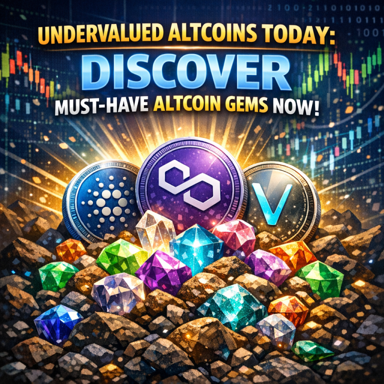 Illustration of Undervalued Altcoins Today: Discover Must-Have Altcoin Gems Now